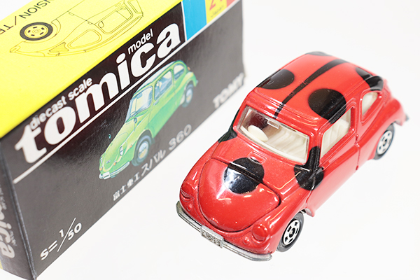 当時物 スバル360 ブリキ てんとう虫 出目金 ホイールキャップ一つ欠品