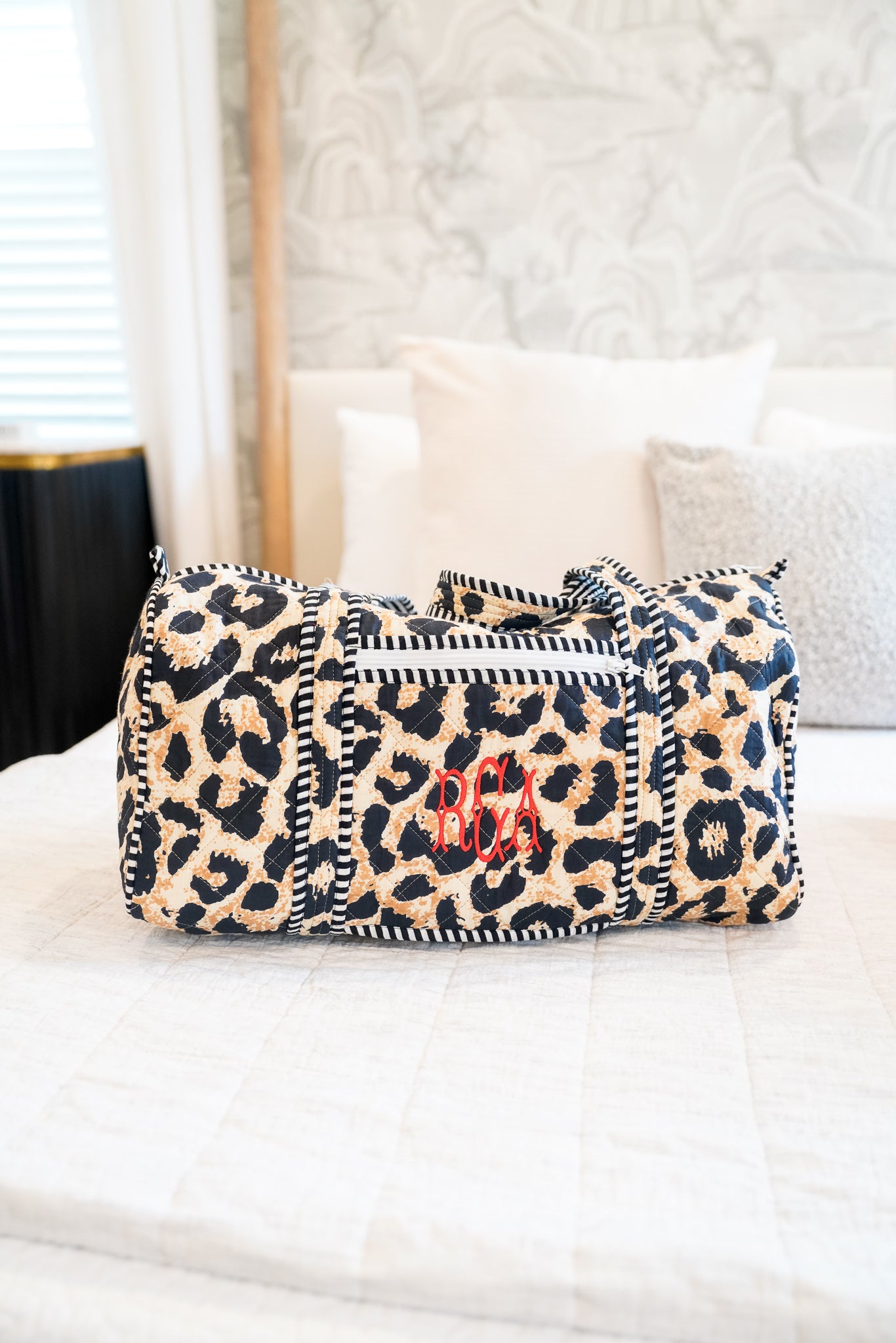 Quilted Block-Print - Leopard Collection – KenzKustomz