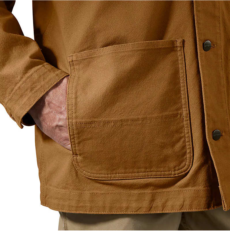 Men's Rugged Flex Duck Chore Coat | Carhartt Brown — Kenco Outfitters