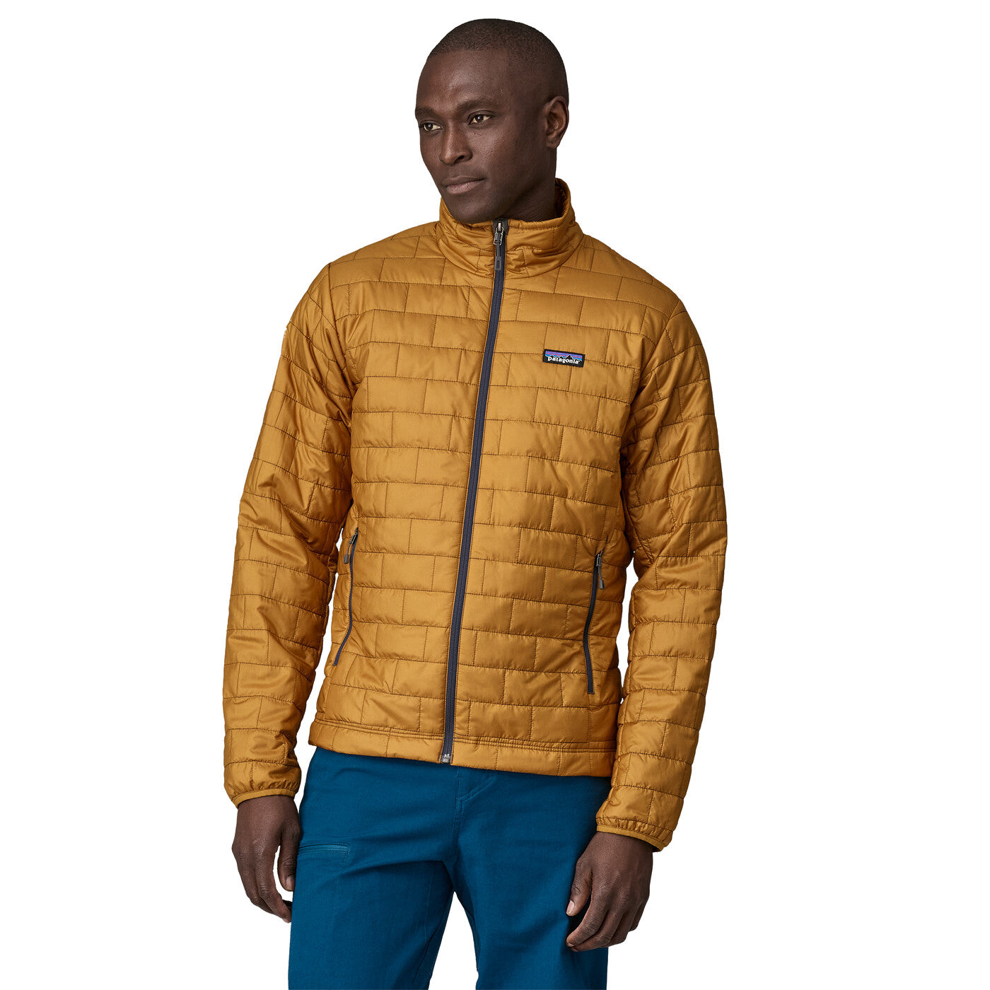 Patagonia Mens Nano Puff Jacket | RAPTOR_BROWN — Kenco Outfitters