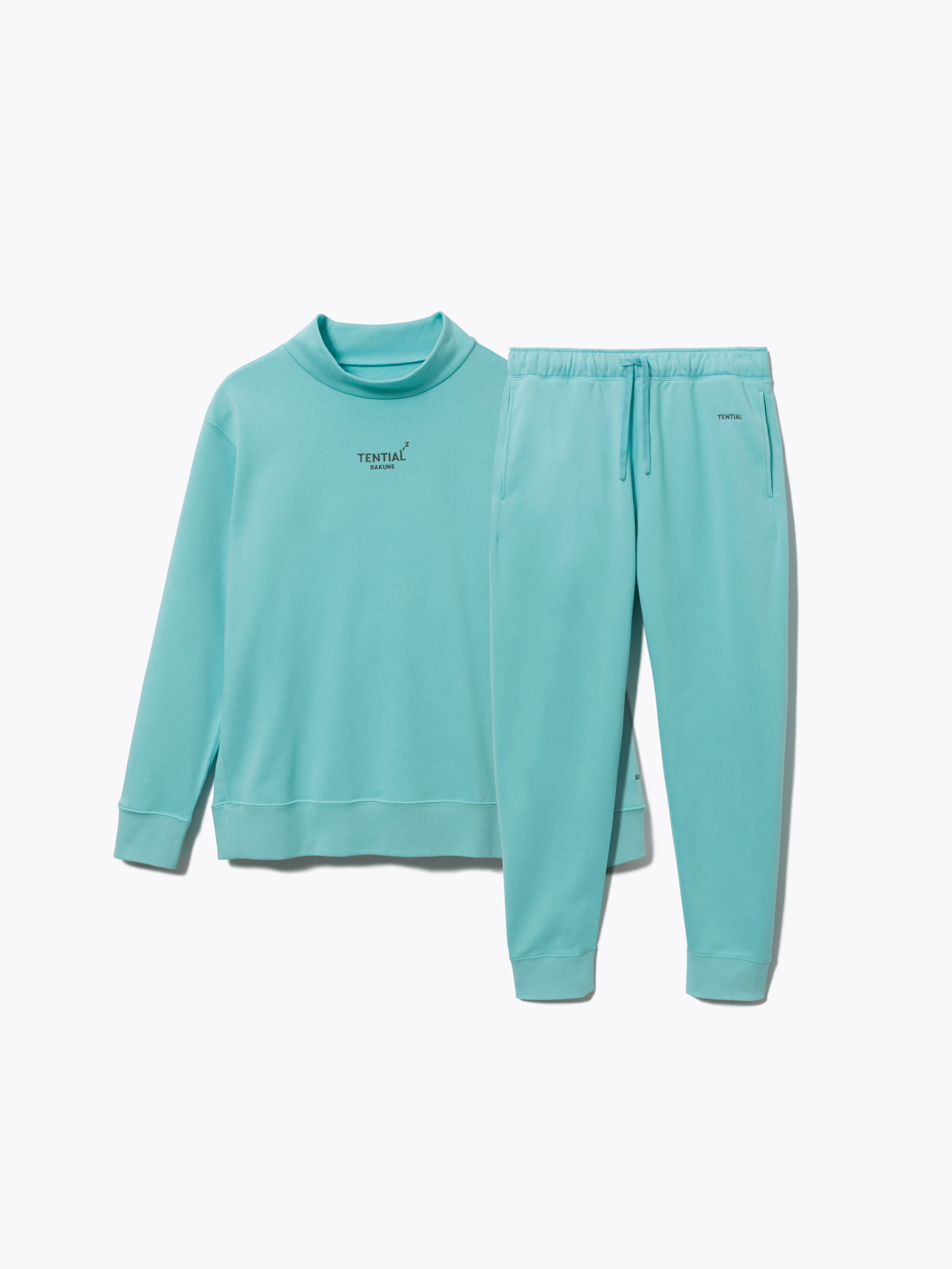 BAKUNE ウォーム / 上下セット（長袖モックネックシャツ・ロングパンツ