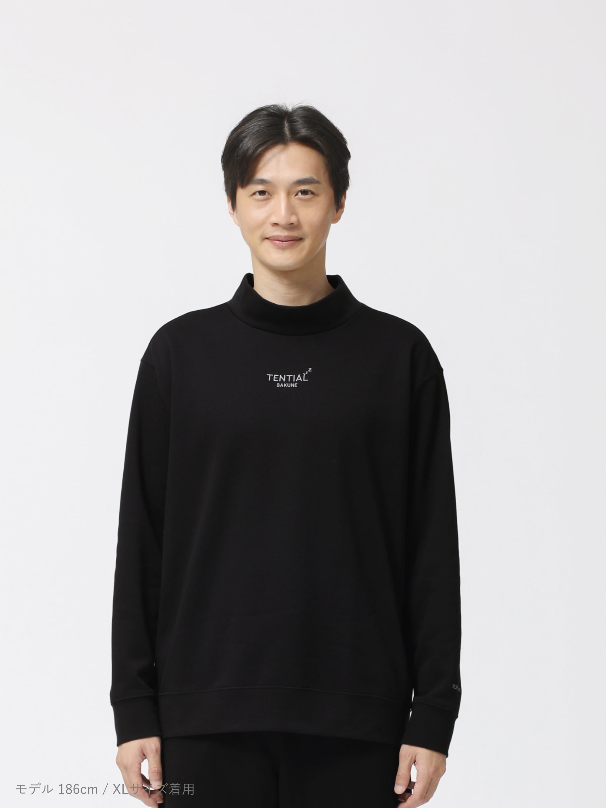 BAKUNE ウォーム / 長袖モックネックシャツ_25FW | TENTIAL公式