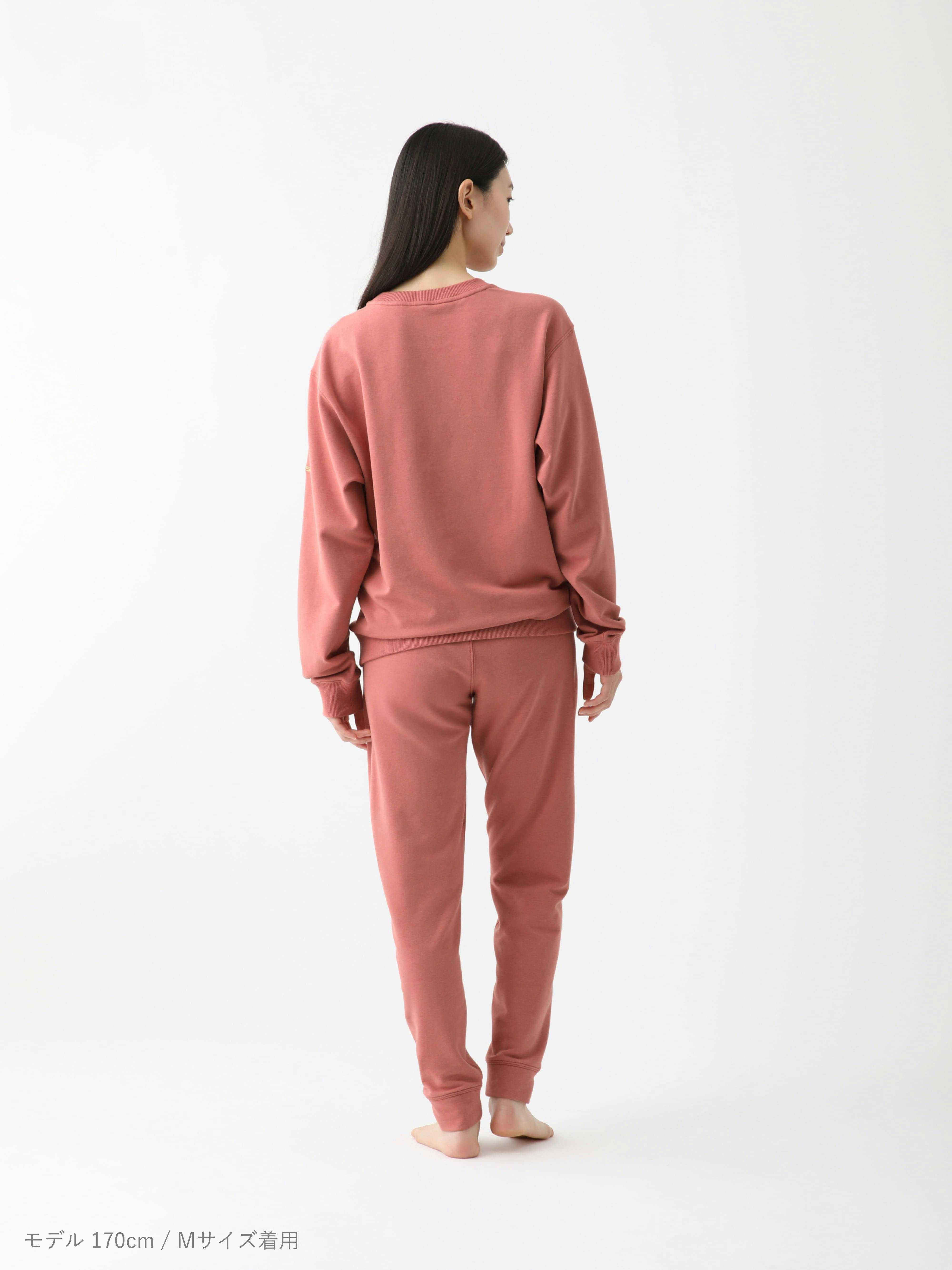 BAKUNE スウェット ロングスリーブ クルーネック 志田千陽コラボ 上下