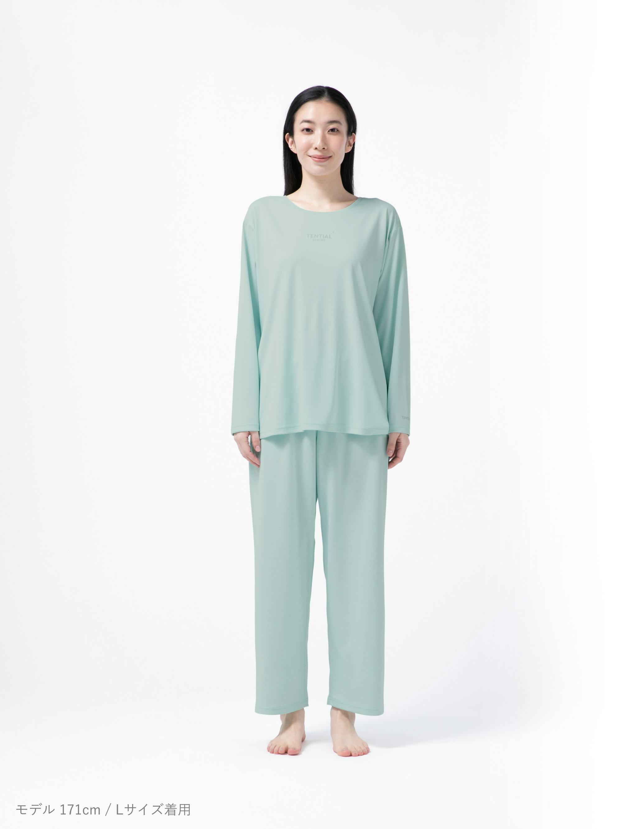 BAKUNE Dry Women's 上下セット（長袖Tシャツ・ロングパンツ）_25SS