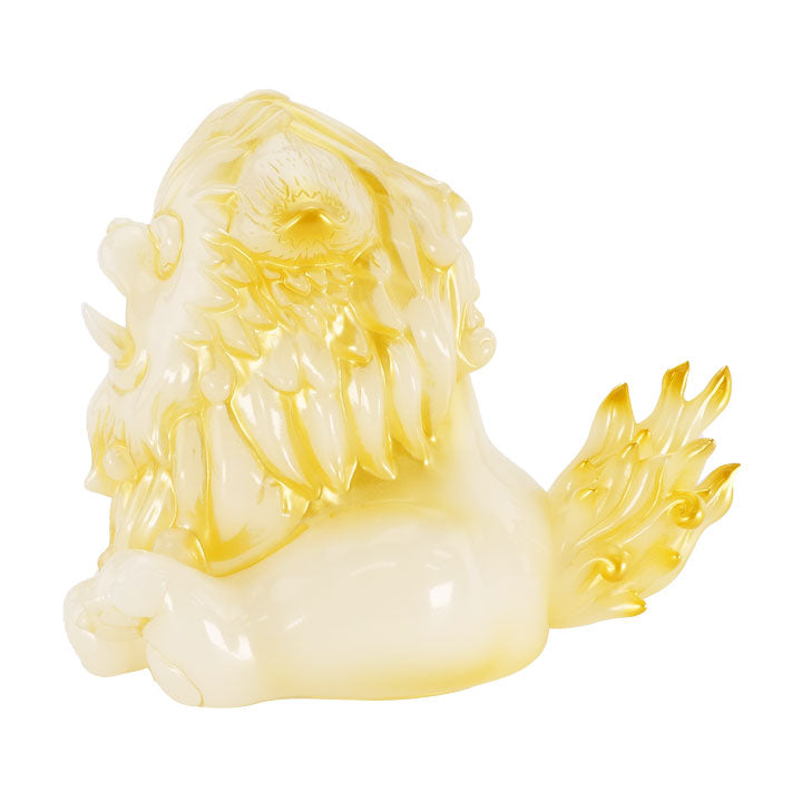 神獣獅子 ライゴン / 白翡翠 / DAN