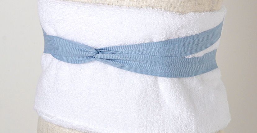 送料無料【目玉セール】袴 ヒモ付き補正タオル 着物 和装 着付け小物