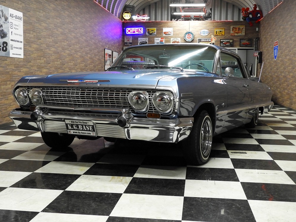 1963yシボレーインパラクーペ350Eg ハイドロ2P6B SOLD OUT | マッスル