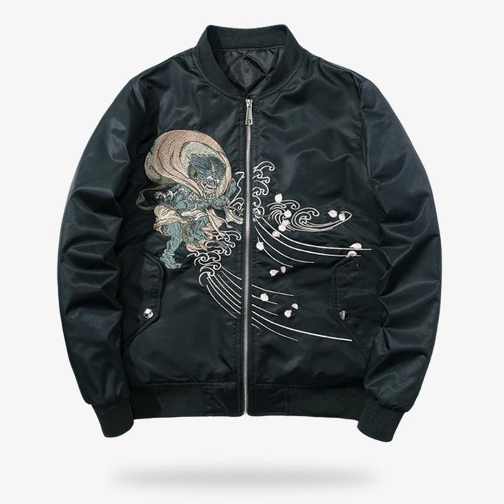 Raijin & fujin sukajan souvenir jacket | KimuraKami