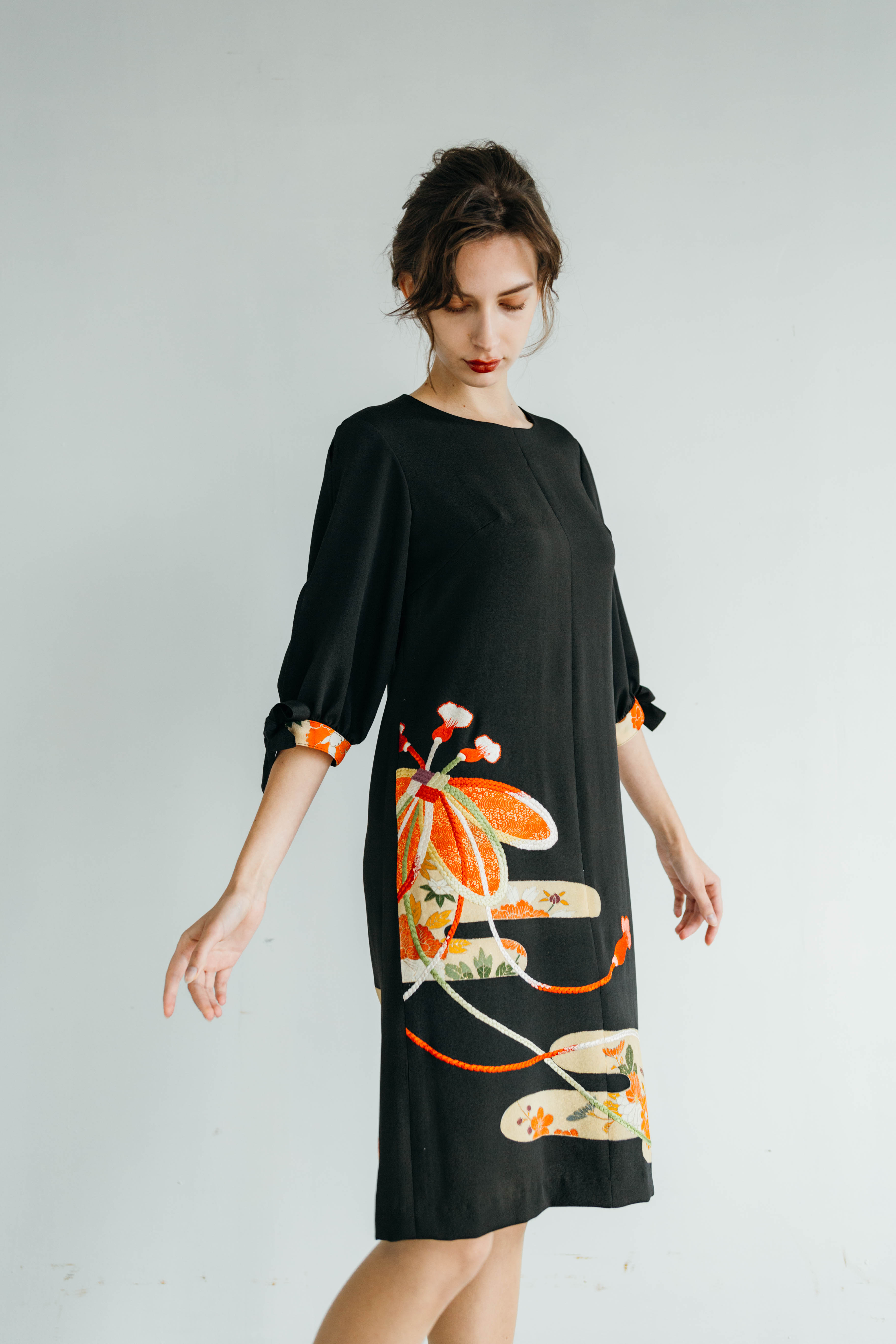 ワンピース-1 – 季縁-KIEN- 着物リメイク/着物アップサイクル/着物