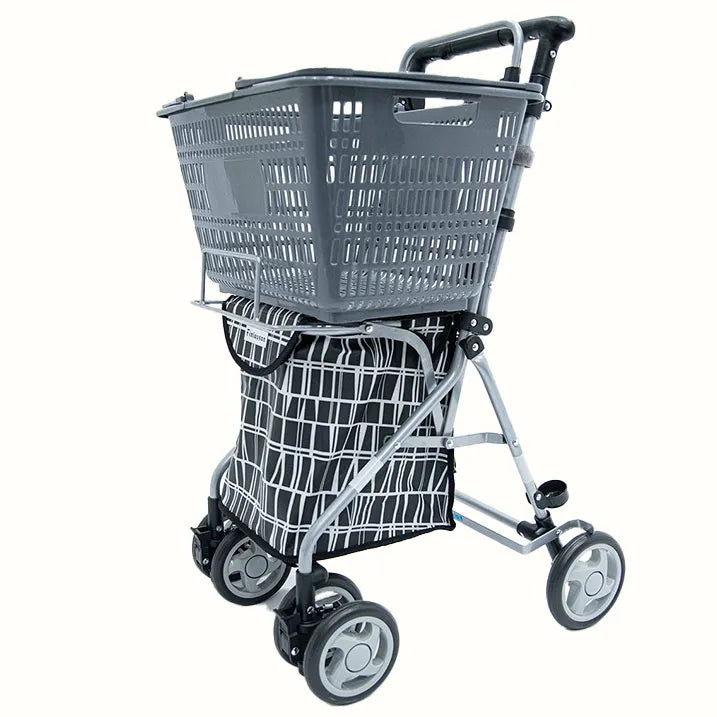 おしゃれな北欧柄のシルバーカー │おしゃれ・折りたたみシルバーカー