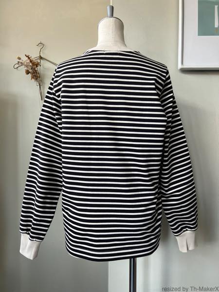 atelier naruse アトリエナルセ / コットンボーダーカットソー（長袖