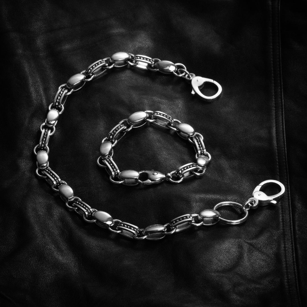 Oval Link Wallet Chain – King Baby