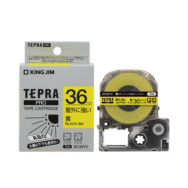 キングジム公式ストア 「テプラ」PROテープカートリッジ 屋外に強い