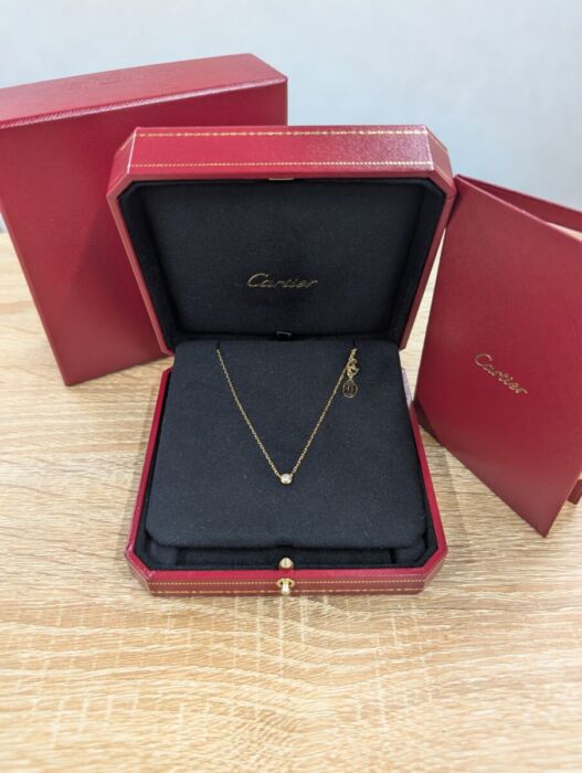 カルティエ ダムールXS ネックレス イエローゴールド – キングラム