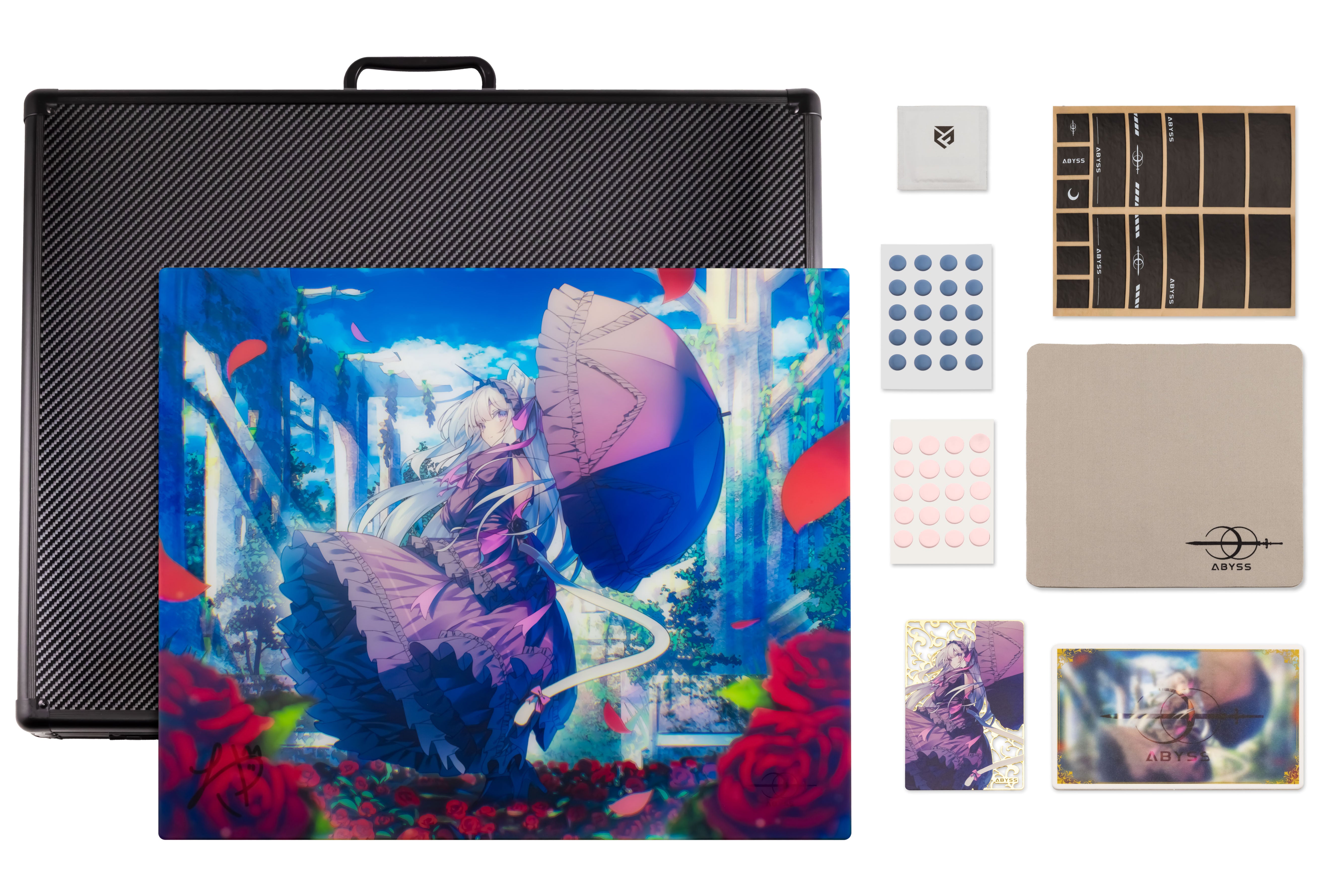 AbyssGaming 琉璃【ガラス製マウスパッド】