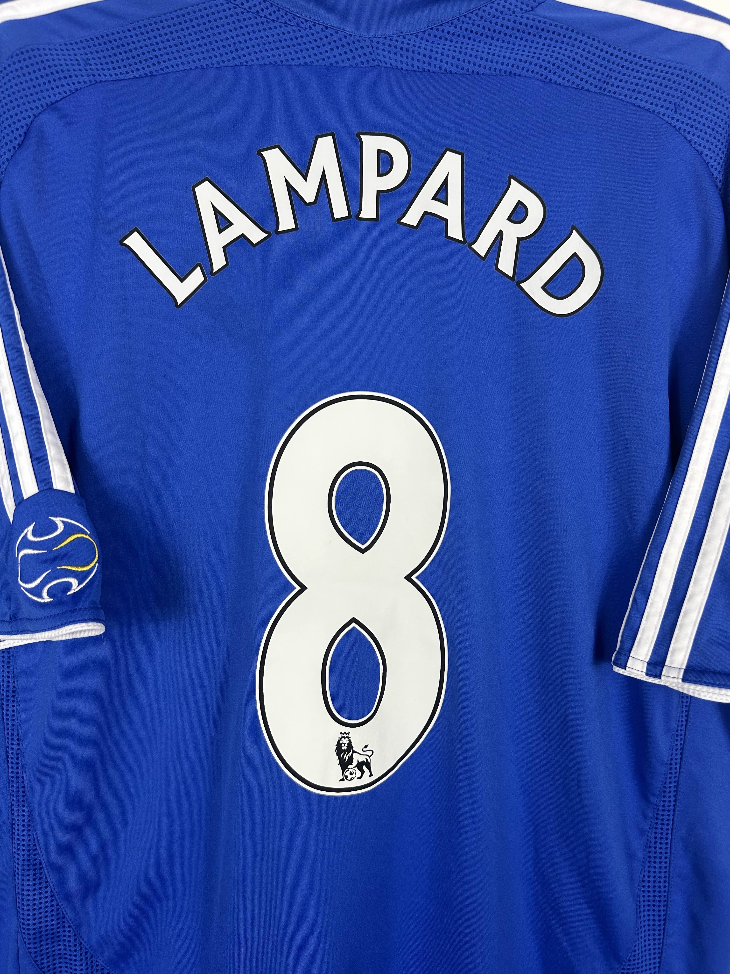 CHELSEA 2007/08 LAMPARD #8 HOME SHIRT (XL) ADIDAS – Kick Off Vintage