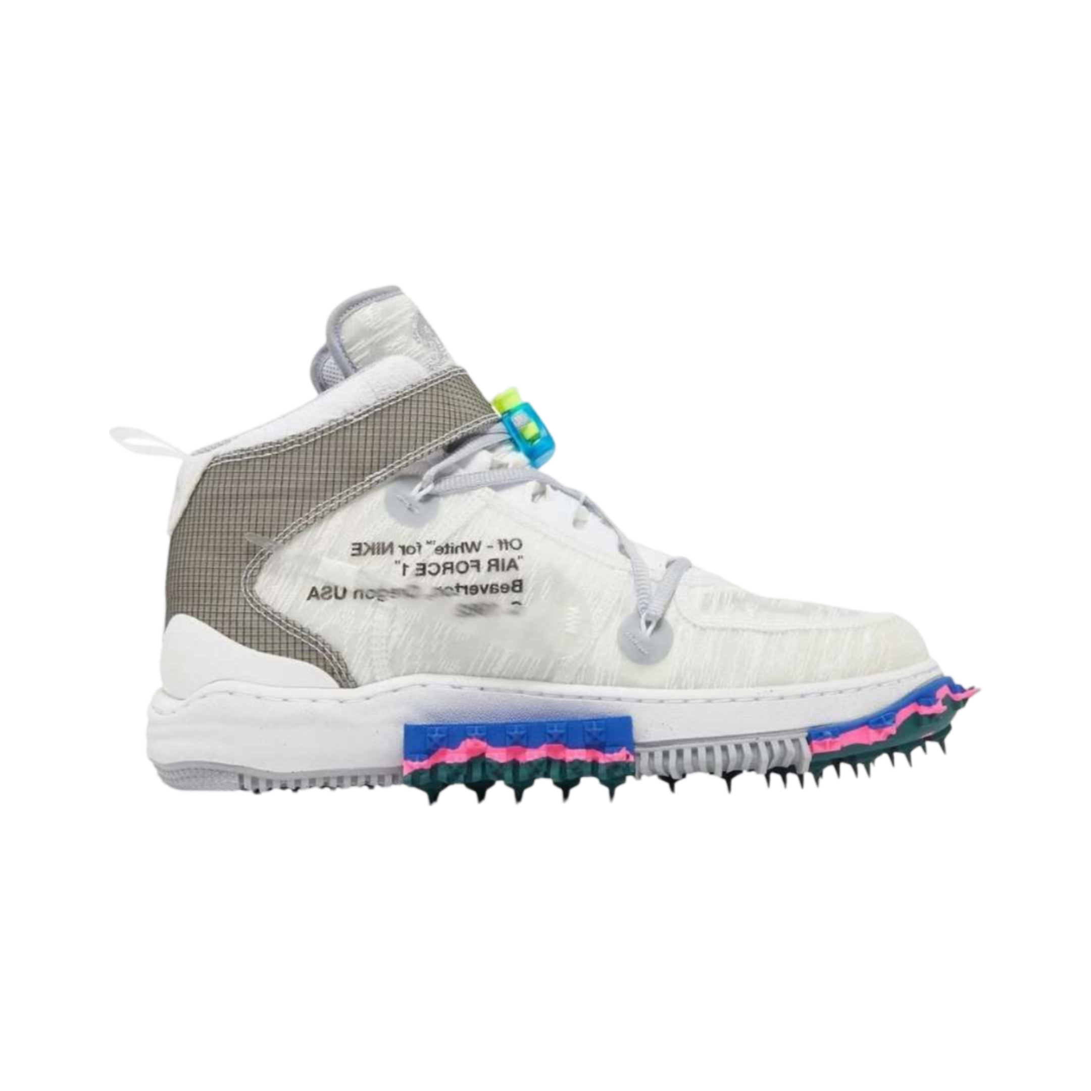 Nike Air Force 1 Mid Off-White White - KICKOUT