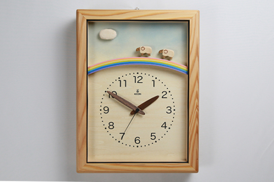 植物の時計 | キコリ 手づくり時計工房【本店】｜壁掛け 贈り物 人気 木製