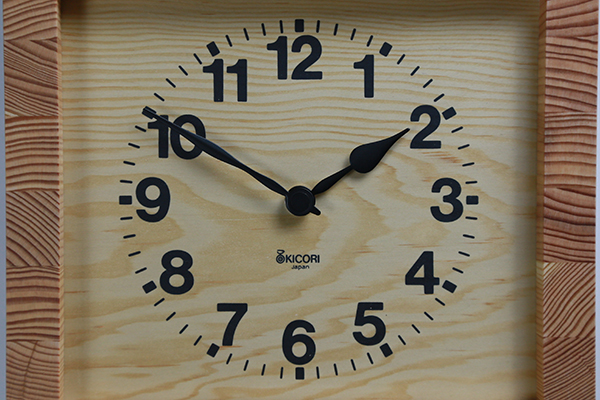 ネコの親子の時計／商品一覧 | キコリ 手づくり時計工房【本店