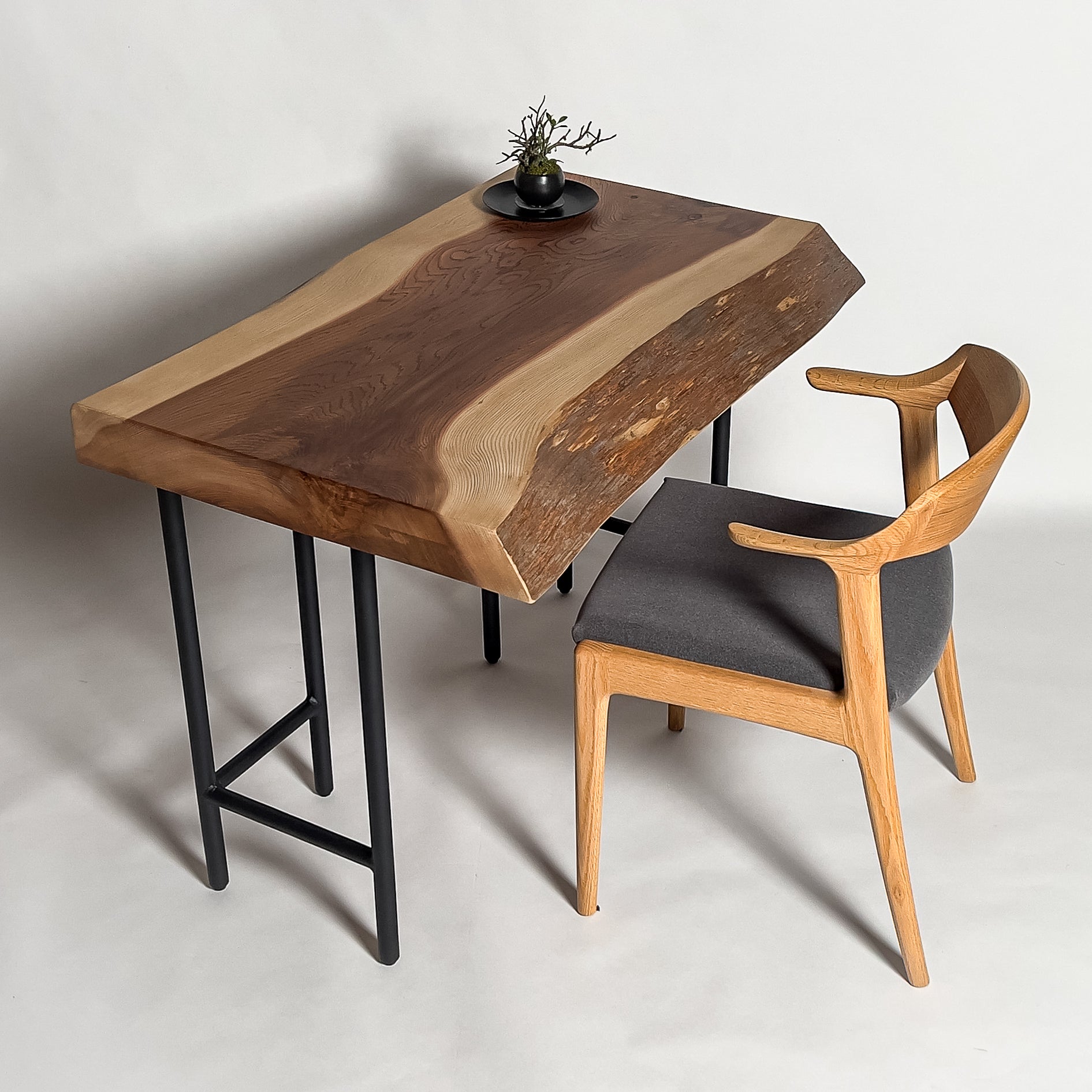 KIDO MEIMOKU 吉野杉一枚板デスク｜100cm – 【公式】鬼童銘木