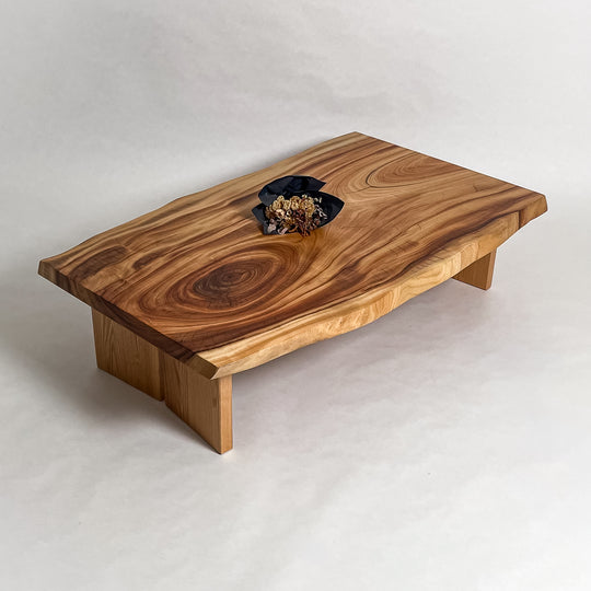 一枚板リビング座卓テーブル｜鬼童銘木（KIDOMEIMOKU） – 【公式】鬼童