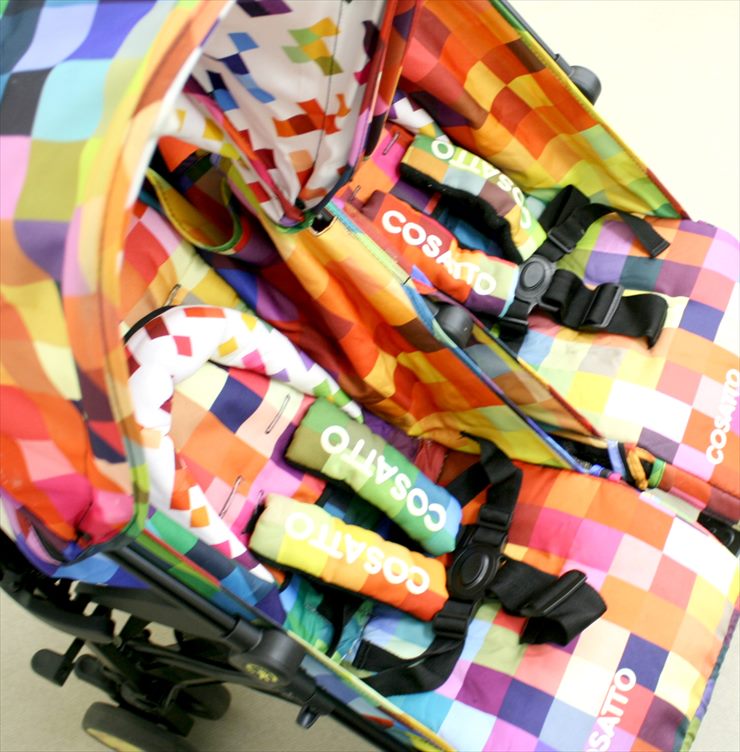 コサット スパドゥパ ピクセル COSATTO supadupa ツインベビーカー