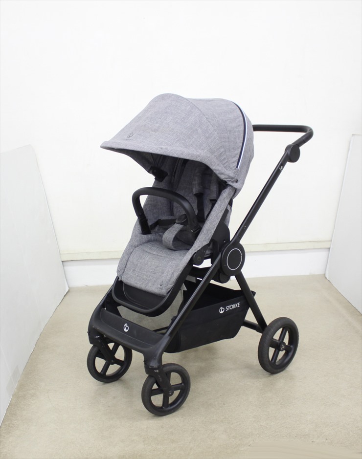 送料無料 ストッケ ビート ブラックメラーンジ Stokke Beat 両対面