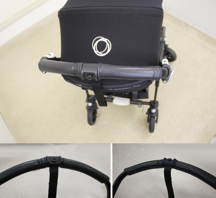 送料無料 バガブー ビー5 Bugaboo Bee 5 ブラック×ブラック シート