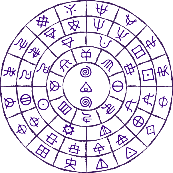 フトマニ図フリー素材8種ダウンロードOK！ | KINKO webマーケティング