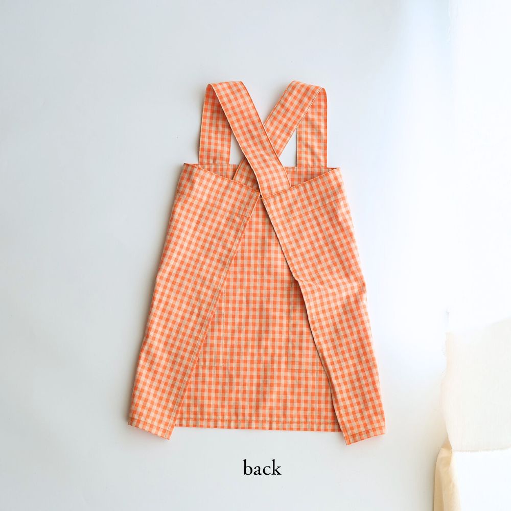 バッククロスエプロンの型紙