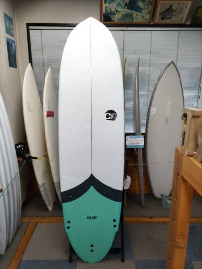 中古】CROSS GEAR surfboard FUN model(6'8×21