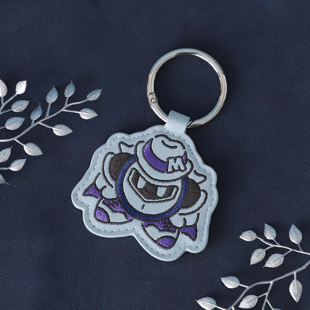 スエード調ポーチ メタナイト