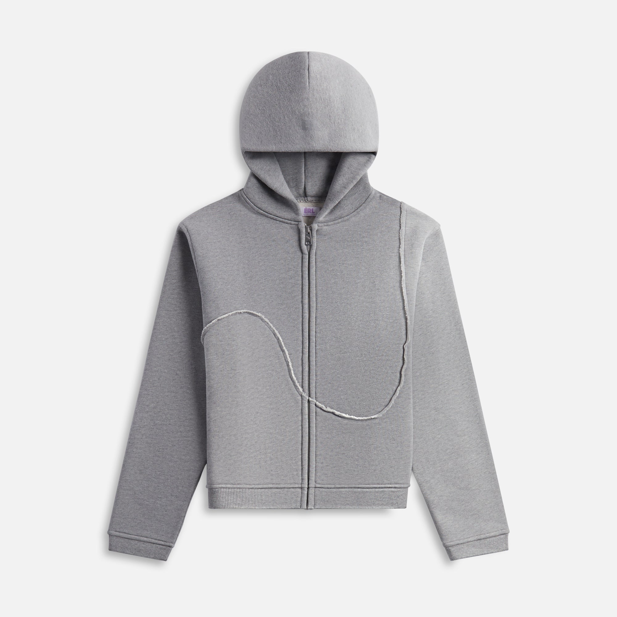 ERL Swirl Zipped Hoodie - Grey – Kith
