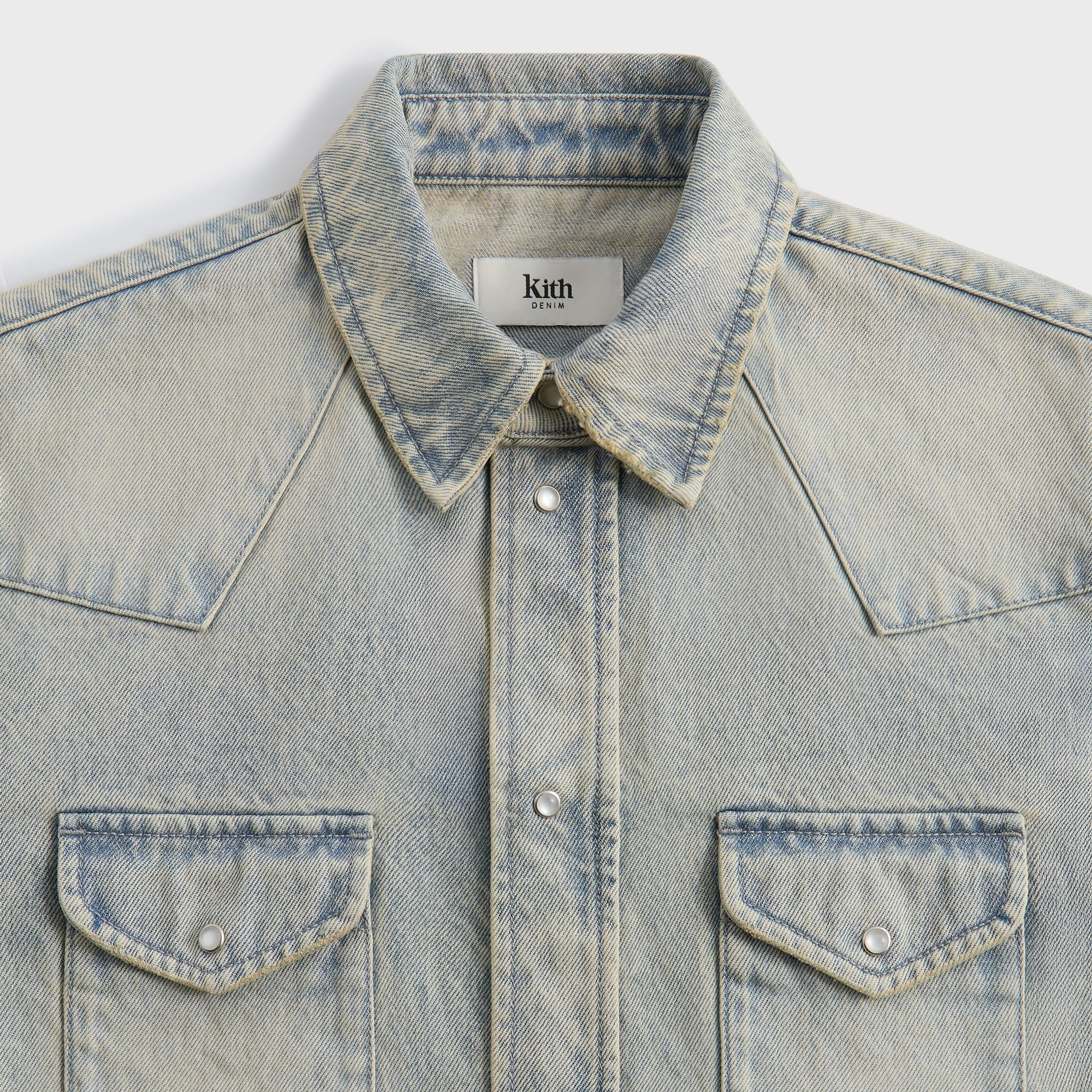 Kith Webster Denim Shirt - Keaton Wash