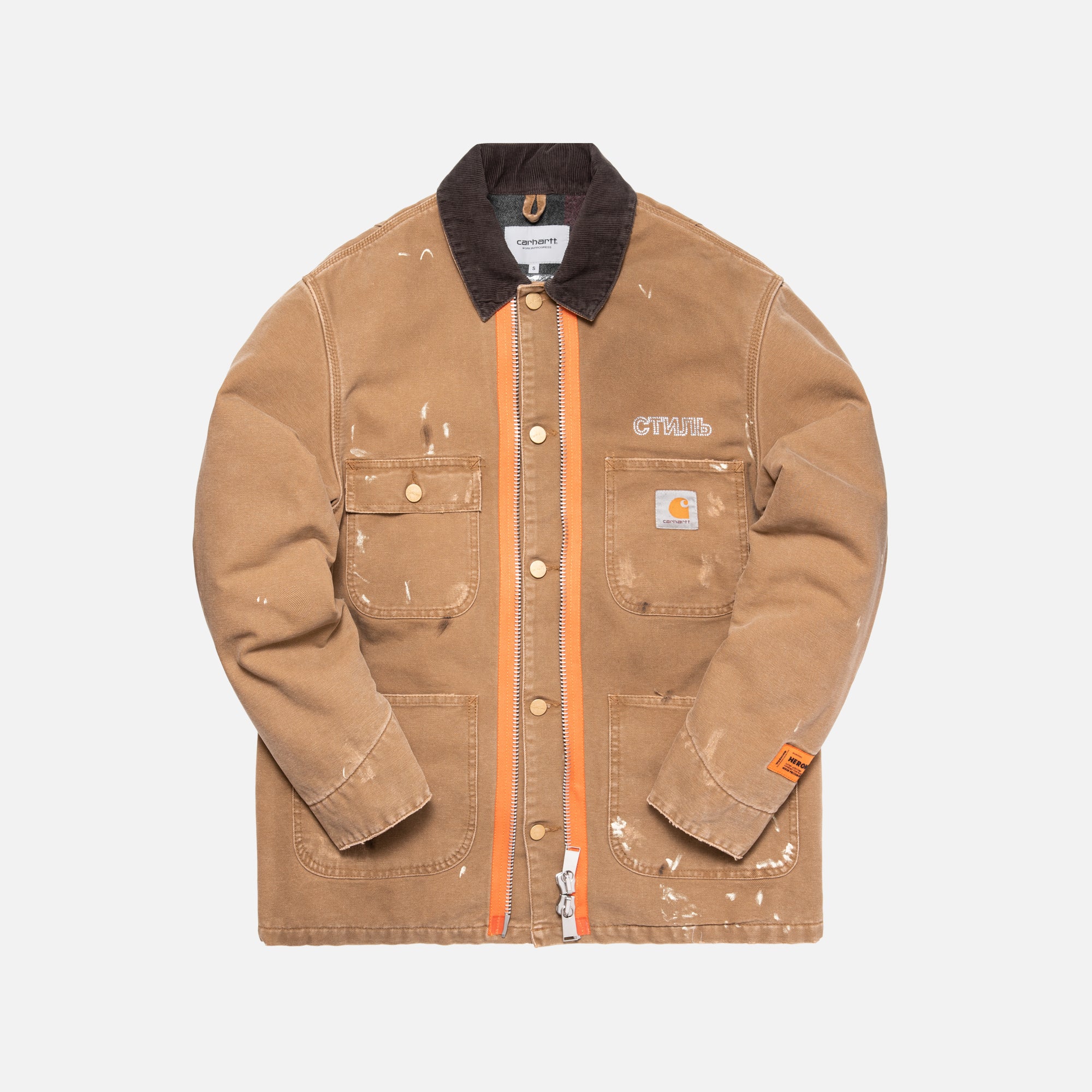 Heron Preston x Carhartt Jacket - Khaki Crystal – Kith