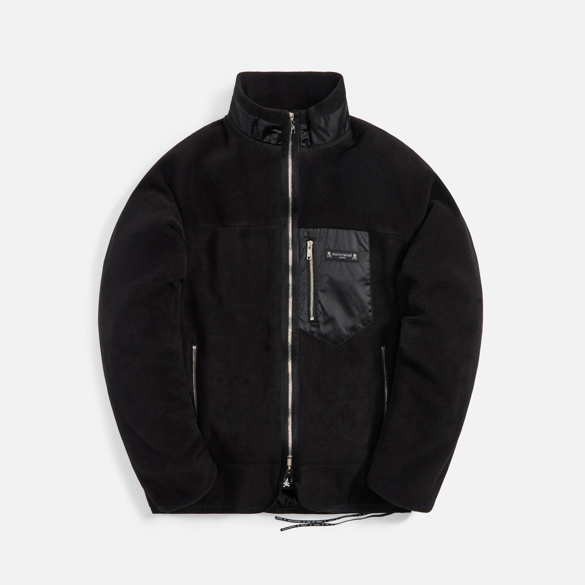 Mastermind Fleece Zip Jacket - Black – Kith