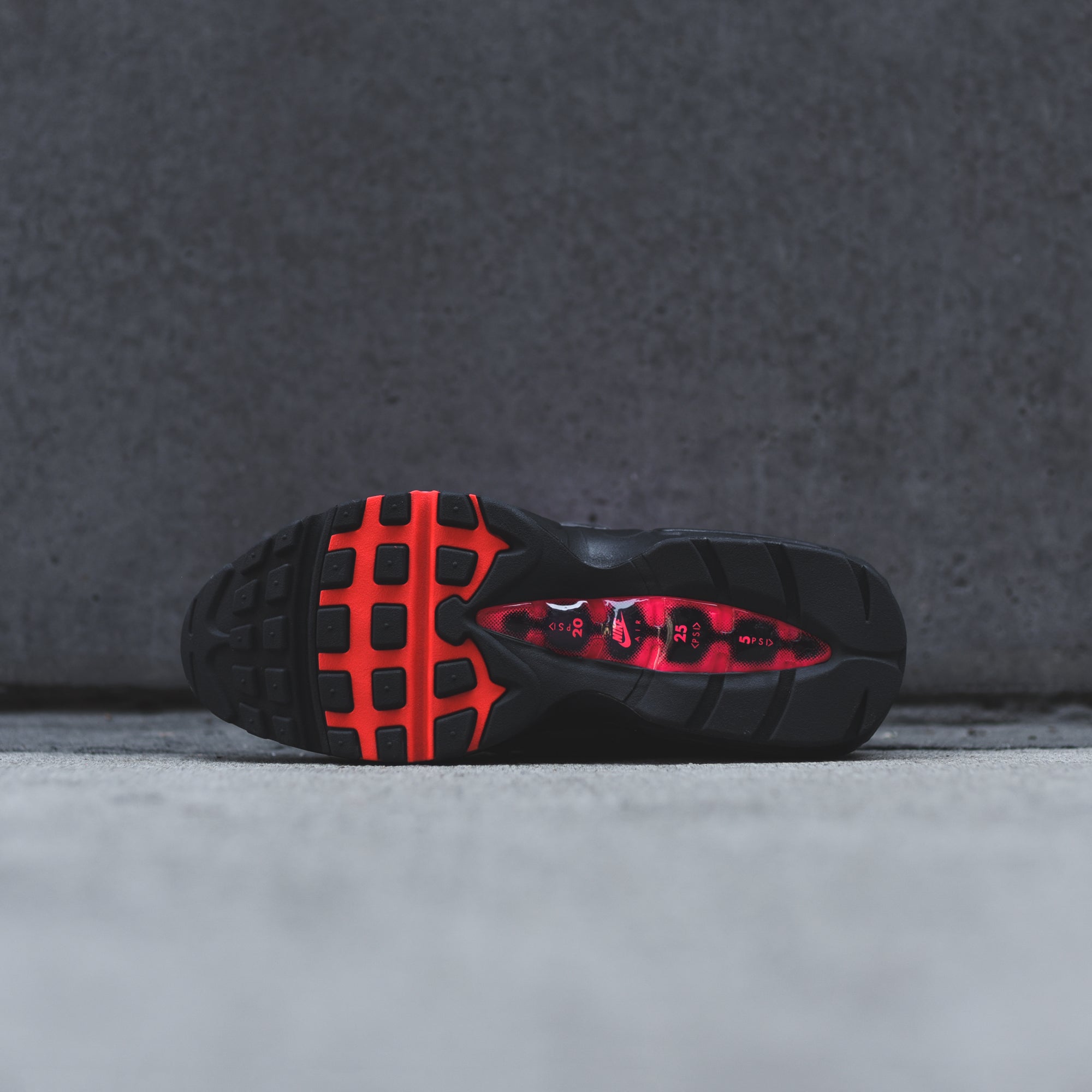 Nike Air Max 95 OG - White / Solar Red – Kith