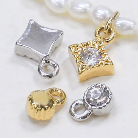 チャーム 石留め スクエア ゴールド – 貴和製作所オンラインストア