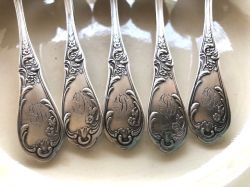 フランスアンティーク 6セット♡ すずらん スプーン＆フォーク