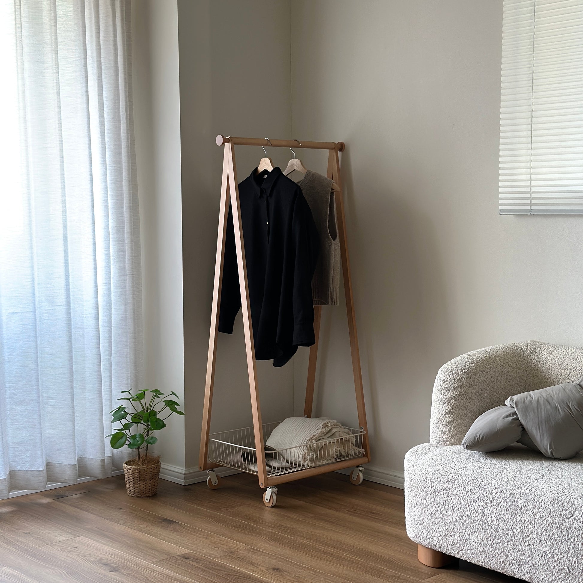 ハンガーラック｜ウッドハンガーラック - territory