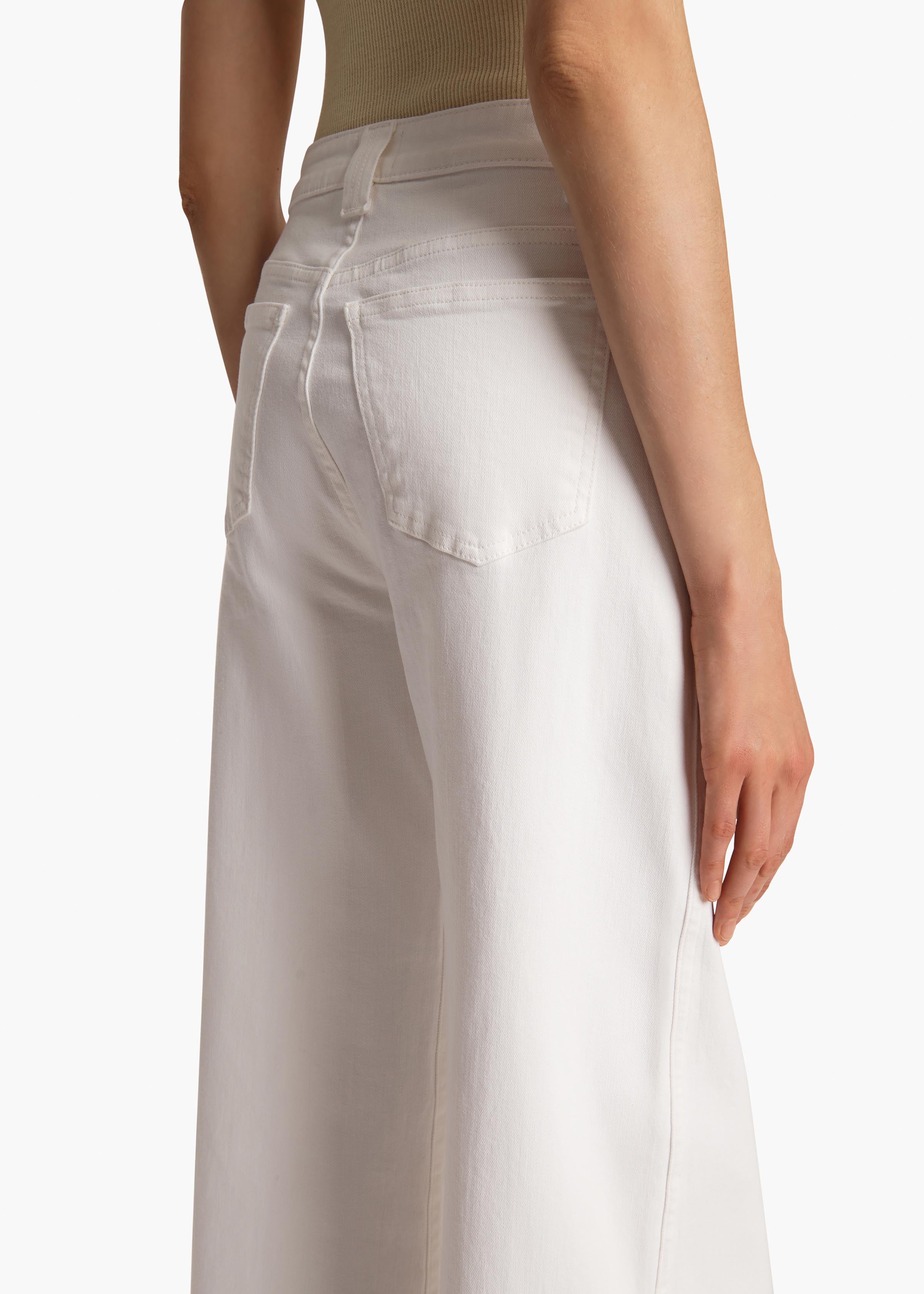 Dane Stretch Jean in White – KHAITE