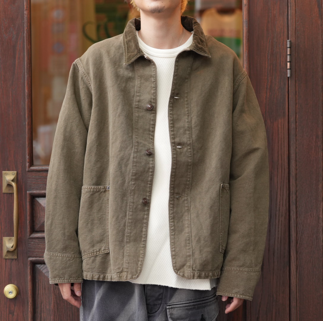KAPTAIN SUNSHINE for khaki “Forester Jacket” -ORANGE- – khakiの