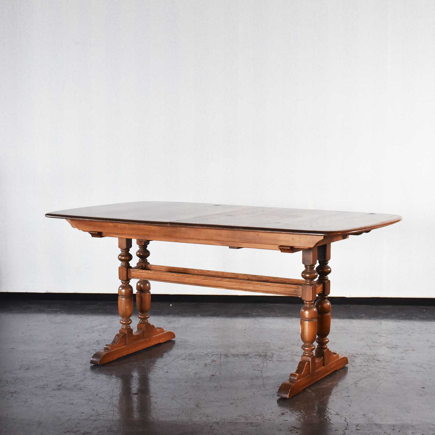 ヴィンティージ ミッドセンチュリー ガラストップ センターテーブル