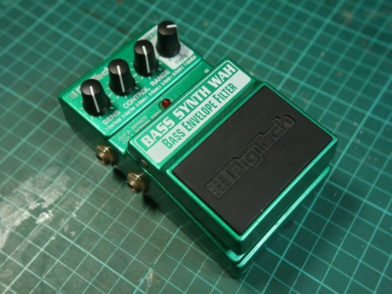DigiTech BASS SYNTH WAH(タクトスイッチ交換)」: こいち時間
