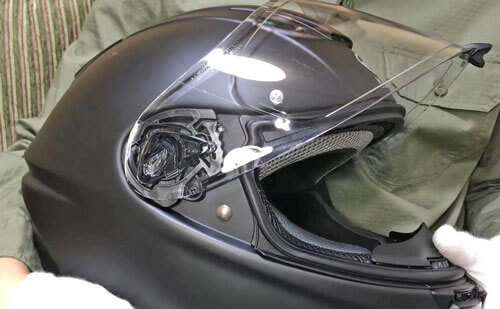 バイク】エアロブレード5のミラーシールドのレビュー【OGKカブト