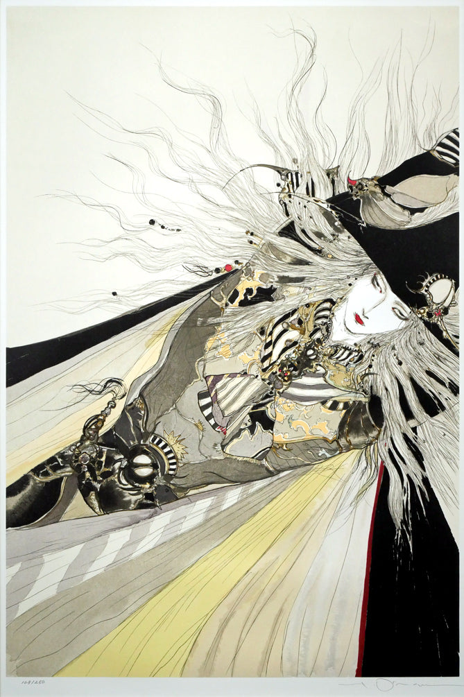 天野喜孝「彩」リトグラフ 絵画買取・販売の小竹美術