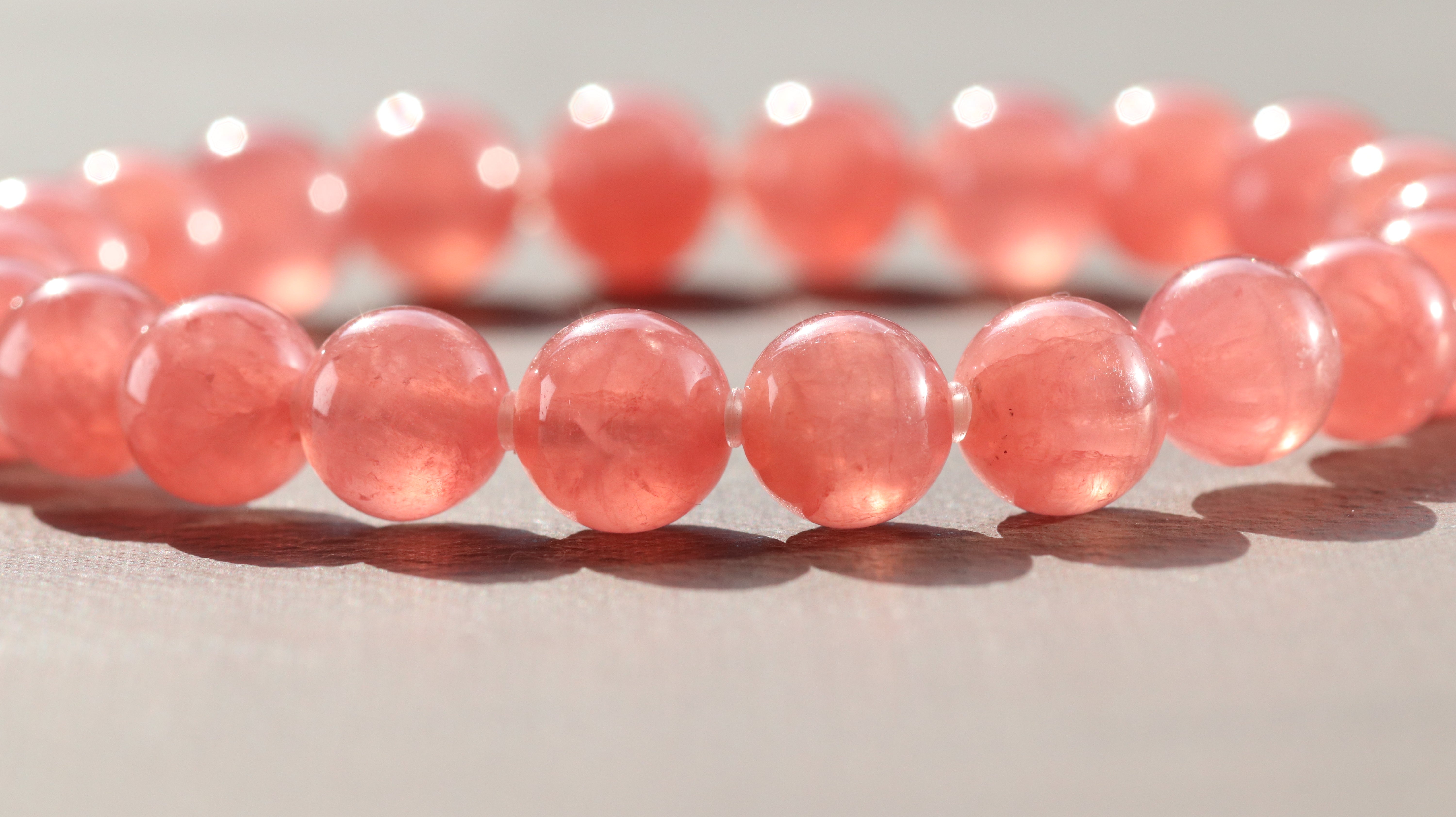 ロードクロサイト/インカローズ ブレスレット 8mm – Kou crystal shop