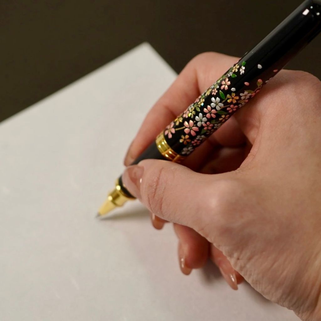 山中 漆芸エクセレントボールペン 桜 – 漆器 高翆