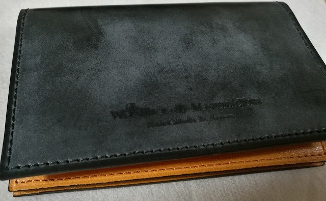 名刺入れを購入しました（ウォームスクラフツ・マニュファクチャー