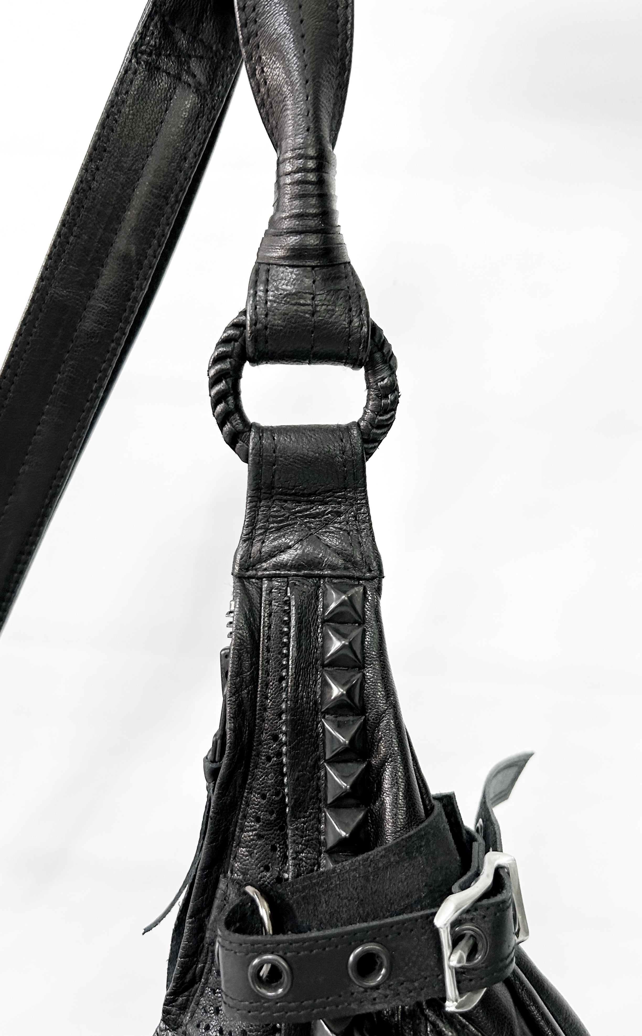 KMRii ケムリ KB-Shoulder / Killer Druzy 02 レザー バッグ